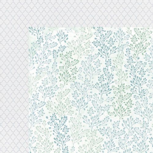 Kaisercraft - Lilac Whisper Collection - 12 x 12 Double Sided Paper - Jade