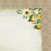 Kaisercraft - Golden Grove Collection - 12 x 12 Double Sided Paper - Sweet Pear