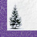 Kaisercraft - Christmas Jewel Collection - 12 x 12 Double Sided Paper with Foil Accents - Silver Swirl