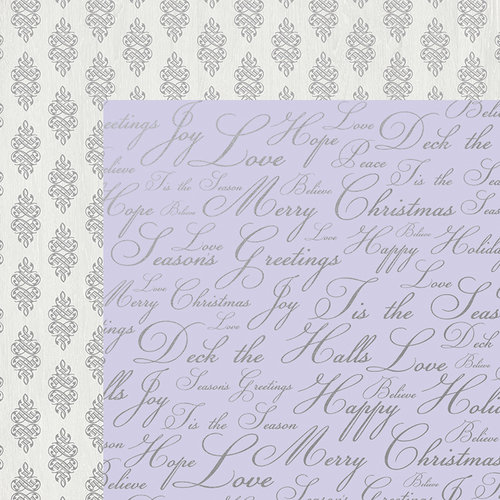 Kaisercraft - Christmas Jewel Collection - 12 x 12 Double Sided Paper with Foil Accents - Holiday Wishes