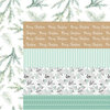 Kaisercraft - Mint Wishes Collection - Christmas - 12 x 12 Double Sided Paper - Shiver