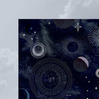 Kaisercraft - Stargazer Collection - 12 x 12 Double Sided Paper - Constellation