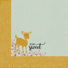 Kaisercraft - Hide and Seek Collection - 12 x 12 Double Sided Paper - Fawn