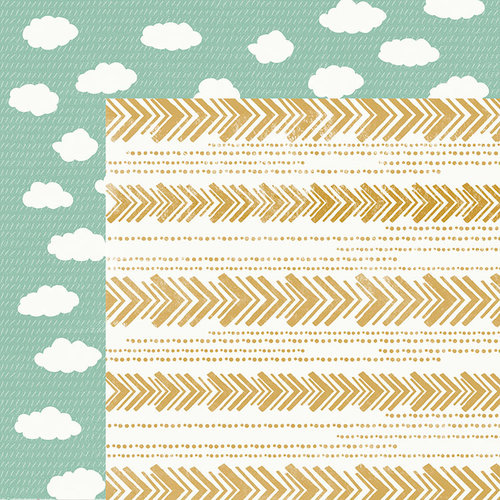 Kaisercraft - Hide and Seek Collection - 12 x 12 Double Sided Paper - Clouds