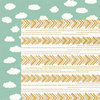 Kaisercraft - Hide and Seek Collection - 12 x 12 Double Sided Paper - Clouds