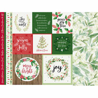 Kaisercraft - Peace and Joy Collection - Christmas - 12 x 12 Double Sided Paper - Merry