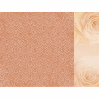 Kaisercraft - Peachy Collection - 12 x 12 Double Sided Paper - Golden