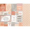 Kaisercraft - Peachy Collection - 12 x 12 Double Sided Paper - Honey Dew