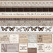Kaisercraft - Whisper Collection - 12 x 12 Double Sided Paper - Buff