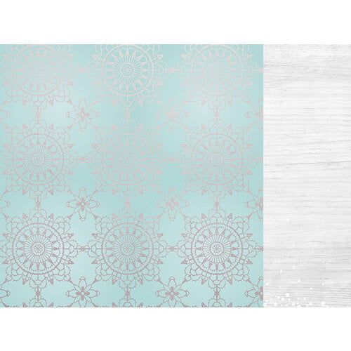 Kaisercraft - Christmas - Let It Snow Collection - 12 x 12 Double Sided Paper With Foil Accents - Delightful