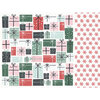 Kaisercraft - Christmas - Peppermint Kisses Collection - 12 x 12 Double Sided Paper - Wrapped Up