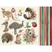 Kaisercraft - Christmas - Under The Gum Leaves Collection - 12 x 12 Double Sided Paper - Fauna