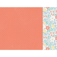 Kaisercraft - Crafternoon Collection - 12 x 12 Double Sided Paper - Back Stitch