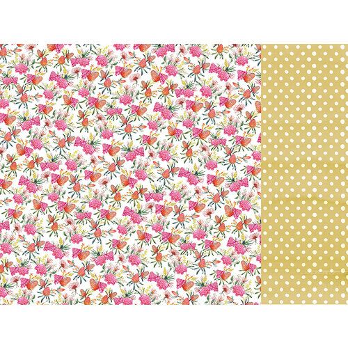 Kaisercraft - Native Breeze Collection - 12 x 12 Double Sided Paper - Pink Protea