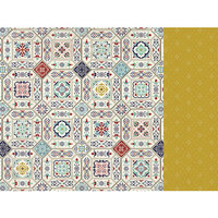 Kaisercraft - Grand Bazaar Collection - 12 x 12 Double Sided Paper - Ceramic Tiles