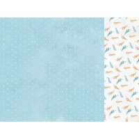Kaisercraft - Little Treasures Collection - 12 x 12 Double Sided Paper - Pitter Patter