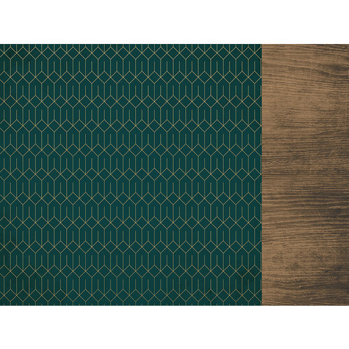 Kaisercraft - Emerald Eve Collection - Christmas - 12 x 12 Double Sided Paper - Rejoice