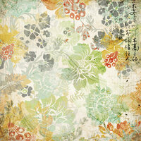 Kaisercraft - Lush Collection - 12 x 12 Double Sided Paper - Cherry Blossom