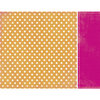 Kaisercraft - Candy Lane Collection - 12 x 12 Double Sided Paper - Mango Drops