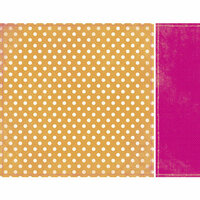 Kaisercraft - Candy Lane Collection - 12 x 12 Double Sided Paper - Mango Drops
