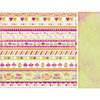 Kaisercraft - Candy Lane Collection - 12 x 12 Double Sided Paper - Strawberry Sundae