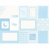 Kaisercraft - Lullaby Collection - 12 x 12 Double Sided Paper - Baby Shower