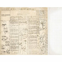Kaisercraft - Timeless Collection - 12 x 12 Double Sided Paper - Dress Form