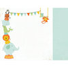 Kaisercraft - Party Animals Collection - 12 x 12 Double Sided Paper - Hooray