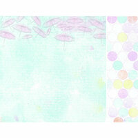 Kaisercraft - Pink Gelato Collection - 12 x 12 Double Sided Paper - Blueberry