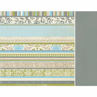 Kaisercraft - Blae and Ivy Collection - 12 x 12 Double Sided Paper - Sky