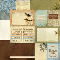 Kaisercraft - Hunt and Gather Collection - 12 x 12 Double Sided Paper - Search