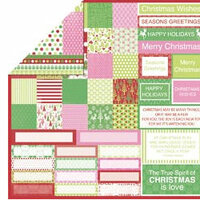 Kaisercraft - Silly Season Collection - Christmas - 12 x 12 Double Sided Paper - Milk and Cookies