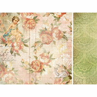 Kaisercraft - Sweet Nothings Collection - 12 x 12 Double Sided Paper - Love Letters