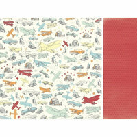 Kaisercraft - On the Move Collection - 12 x 12 Double Sided Paper - Accelerate