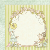 Kaisercraft - Lil' Primrose Collection - 12 x 12 Double Sided Paper - Summer Bonnet