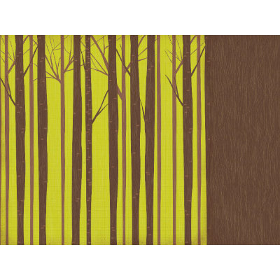 Kaisercraft - Tiny Woods Collection - 12 x 12 Double Sided Paper - Pine