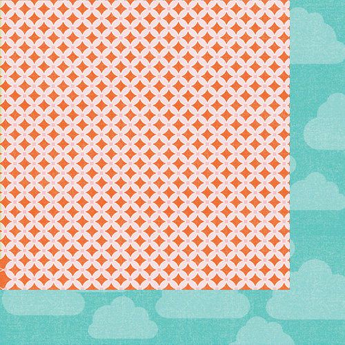 Kaisercraft - Fine and Sunny Collection - 12 x 12 Double Sided Paper - Cloudy