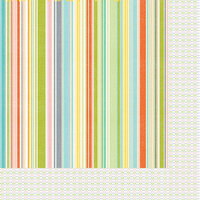 Kaisercraft - Fine and Sunny Collection - 12 x 12 Double Sided Paper - Rainbow