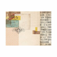 Kaisercraft - Timeless Collection - 12 x 12 Double Sided Paper - Tickets