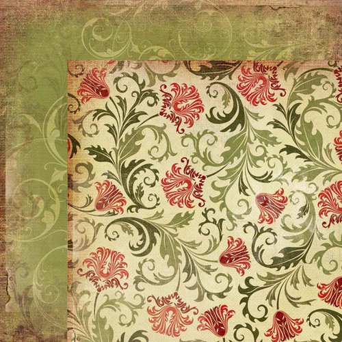 Kaisercraft - Twig and Berry Collection - Christmas - 12 x 12 Double Sided Paper - Yuletide