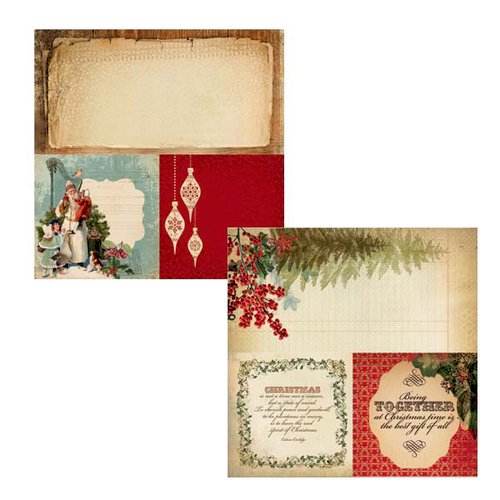 Kaisercraft - Turtle Dove Collection - Christmas - 12 x 12 Double Sided Paper - Drummers