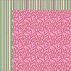 Kaisercraft - Mint Twist Collection - Christmas - 12 x 12 Double Sided Paper - Candy Stripe