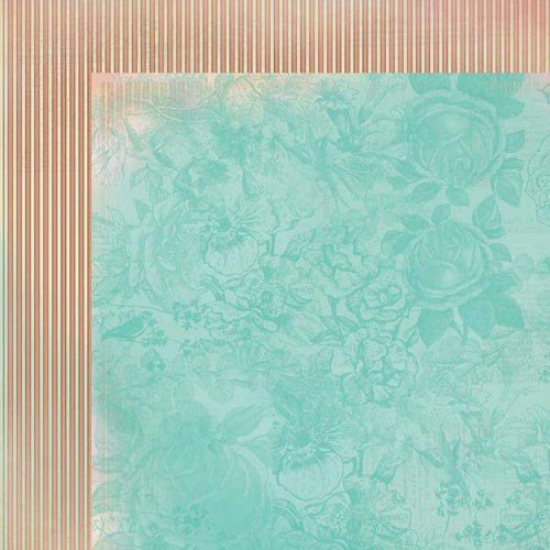 Kaisercraft - Periwinkle Collection - 12 x 12 Double Sided Paper - Shimmer