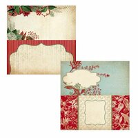 Kaisercraft - Just Believe Collection - Christmas - 12 x 12 Double Sided Paper - Glisten