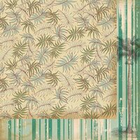 Kaisercraft - Tropicana Collection - 12 x 12 Double Sided Paper - Palm Tree