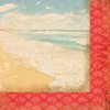 Kaisercraft - Tropicana Collection - 12 x 12 Double Sided Paper - Horizon
