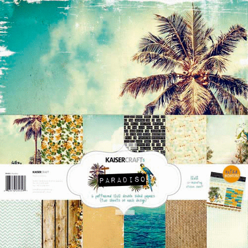 Kaisercraft - Paradiso Collection - 12 x 12 Paper Pack