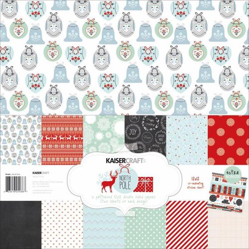 Kaisercraft - North Pole Collection - Christmas - 12 x 12 Paper Pack