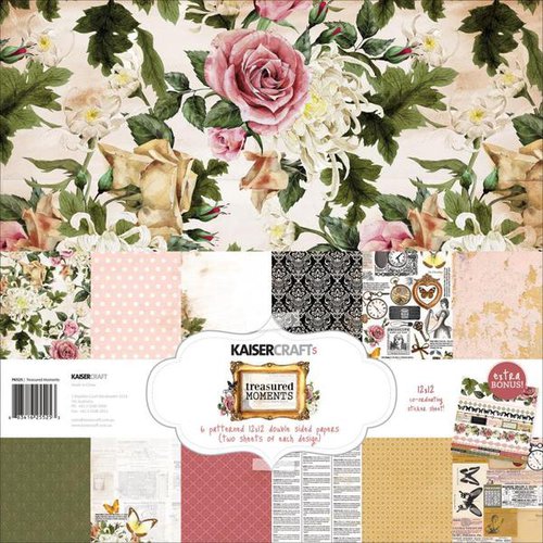 Kaisercraft - Treasured Moments Collection - 12 x 12 Paper Pack