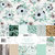 Kaisercraft - Mint Wishes Collection - Christmas - 12 x 12 Paper Pack